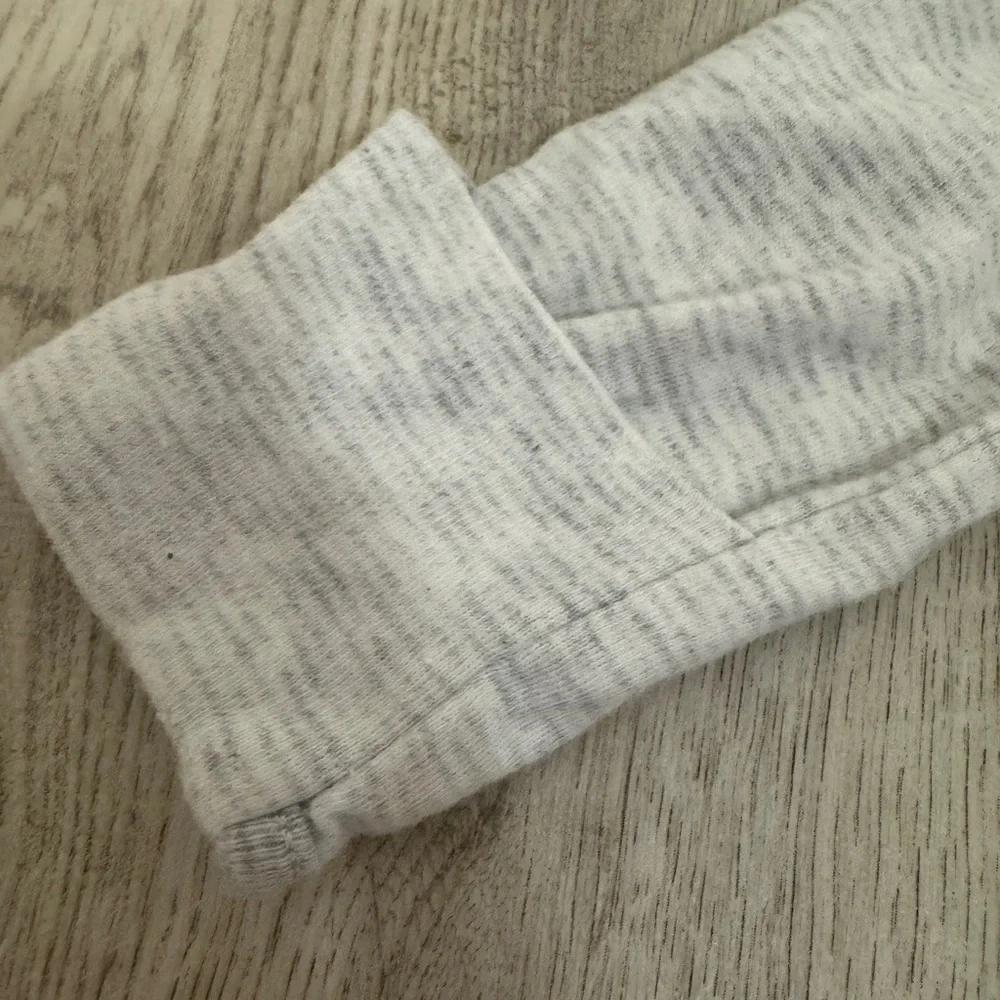 Ralph Lauren Gray and White Footies One Piece